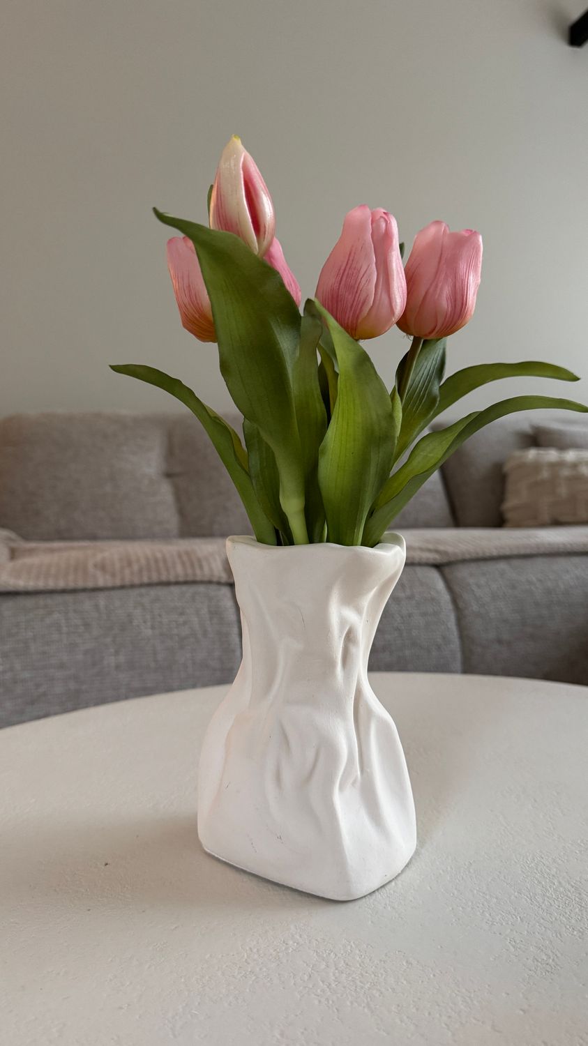 Boeket tulpen roze