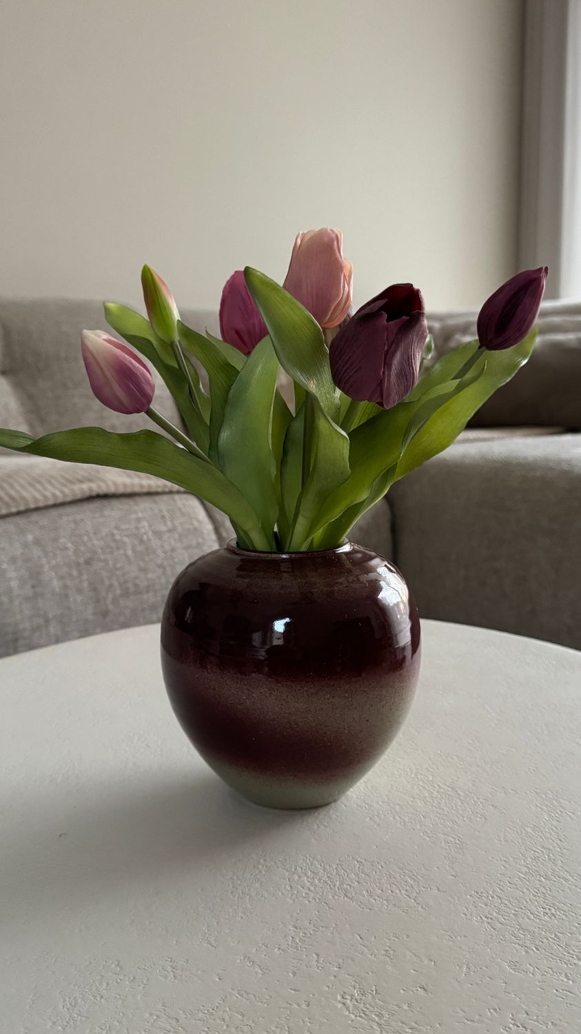 Boeket tulpen mix paars
