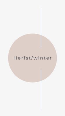 Herfst/winter collectie
