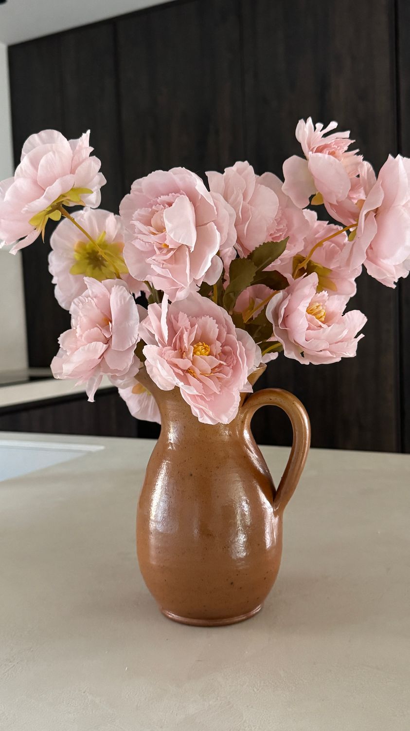 Keramieken kruik bruin