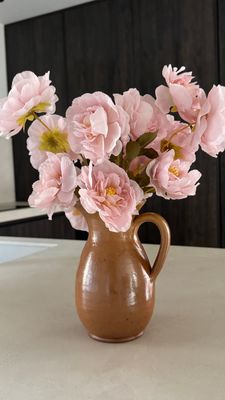 Keramieken kruik bruin