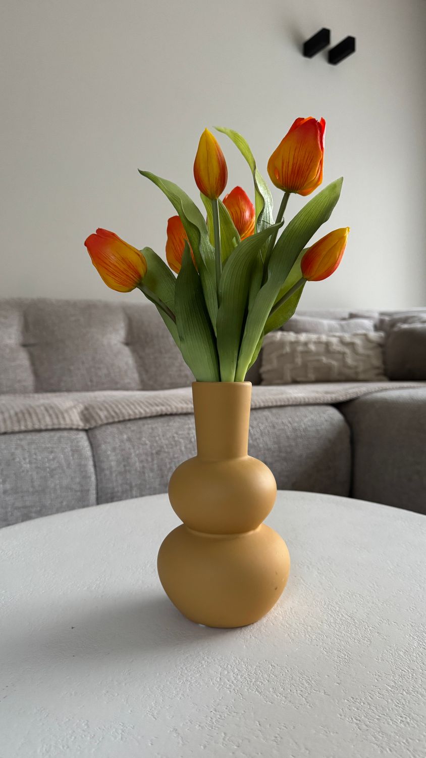 Boeket tulpen oranje