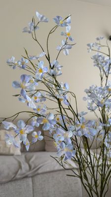 Blue Blossom incl. vaas