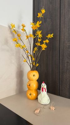 Forsythia takken INCL. vaas