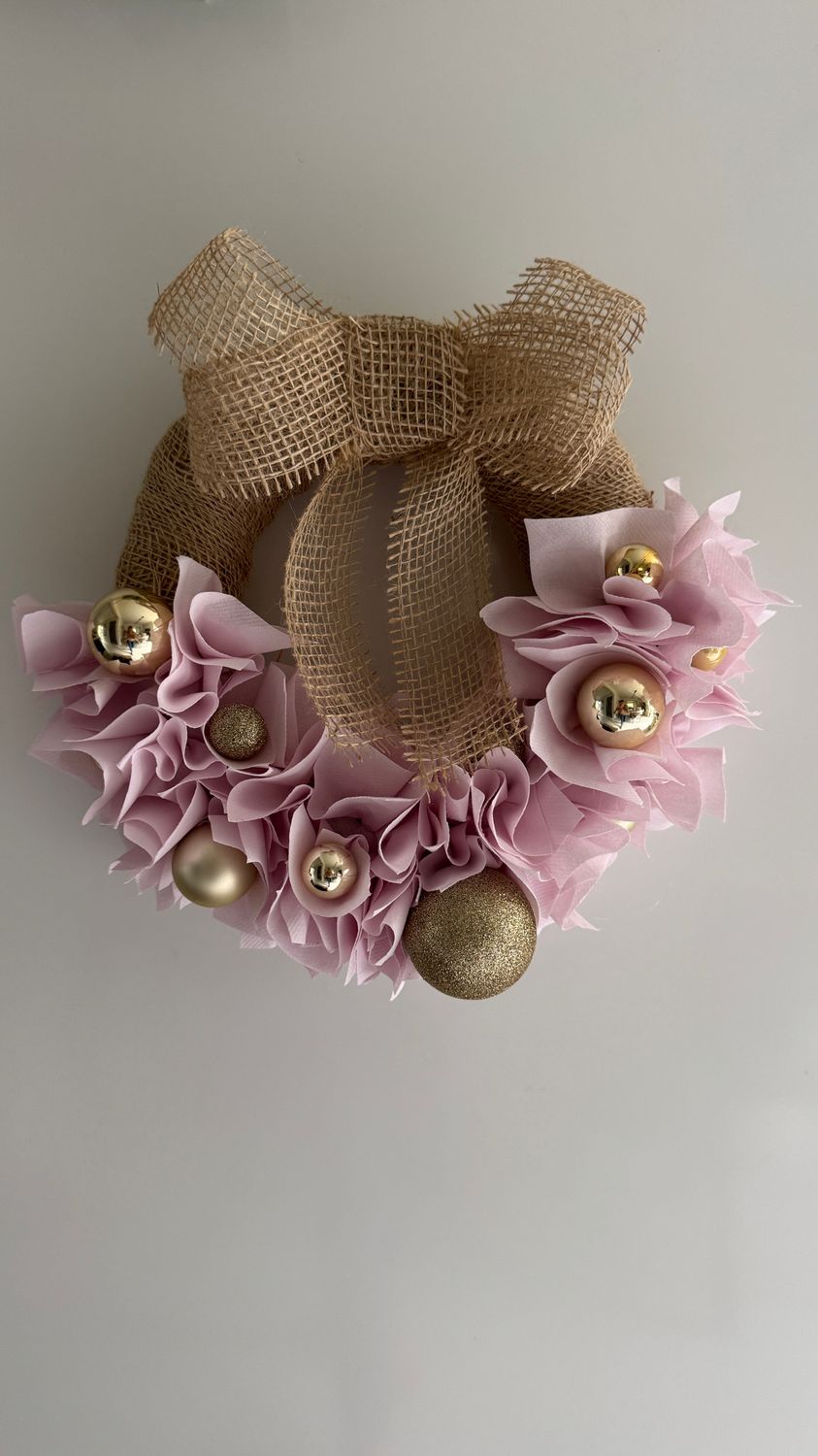 Christmas pink – kerstkrans