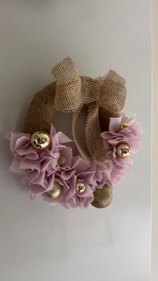 Christmas pink – kerstkrans