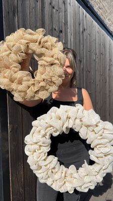 Workshop winterkrans met jute - donderdag 3 dec. 19.30u