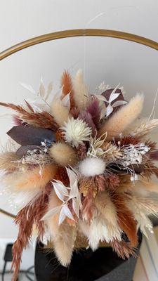 Bloemenwolk dreamy - cirkel diameter 25 cm