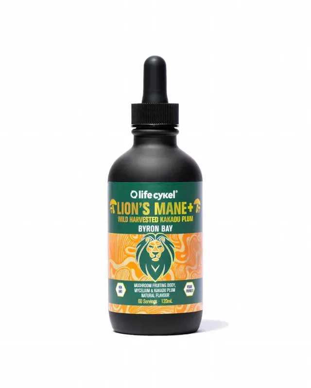 Life Cykel Mushroom Extract Flavourings — Lions Mane