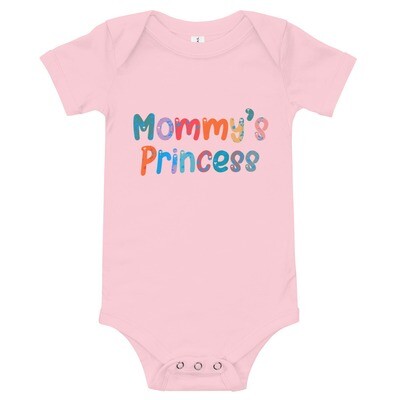 Mommy's Princess Baby short sleeve one piece