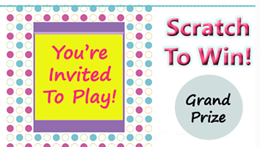 Hostess Rewards Scratch off Game