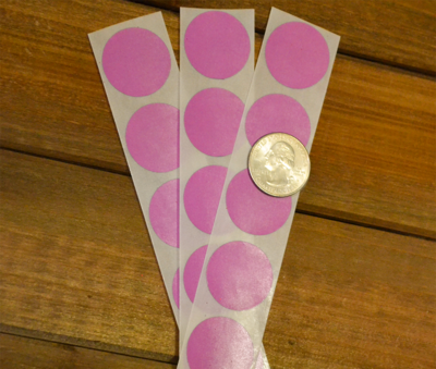 Sweet blossom pink-Valentine scratch off stickers