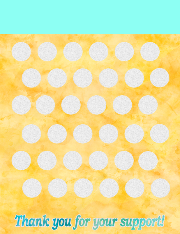 Blank Scratch off template -print your own scratch off ticket fundraisers