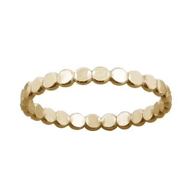 14k gold filled Faceted Bead Toe Ring - Samantha