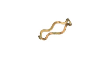 14k gold filled wave toe ring perfect for stacking midi ring - Wave