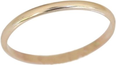 14k Gold Filled Plain Band toe ring stacking ring - Queen