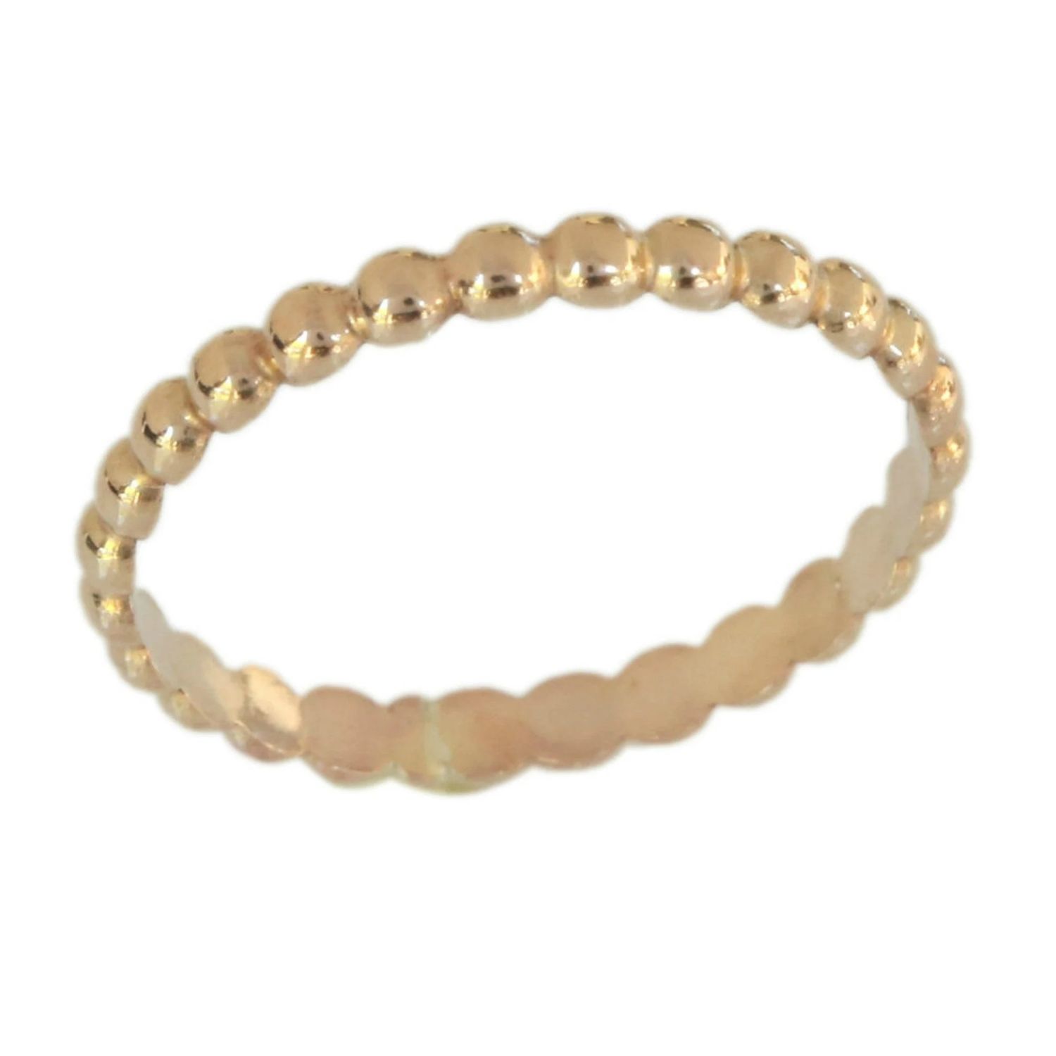 14k Gold Filled Bead Toe Ring - Amira