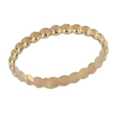 14k Gold Filled Bead Toe Ring - Amira