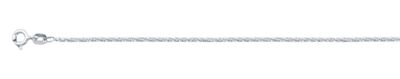 Sterling silver rope anklet wholesale - April