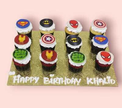 Super Hero Cupcake