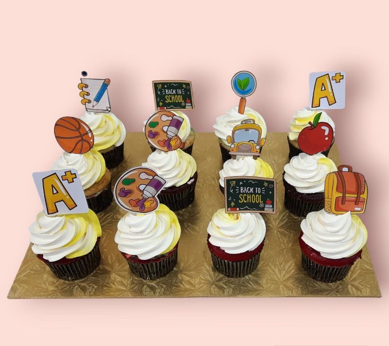 Back to School Cupcake