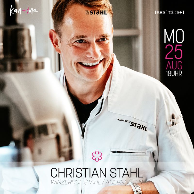 Christian Stahl (Winzerhof Stahl* / Auernhofen) in the house Christian Stahl (Winzerhof Stahl* / Auernhofen) in the house