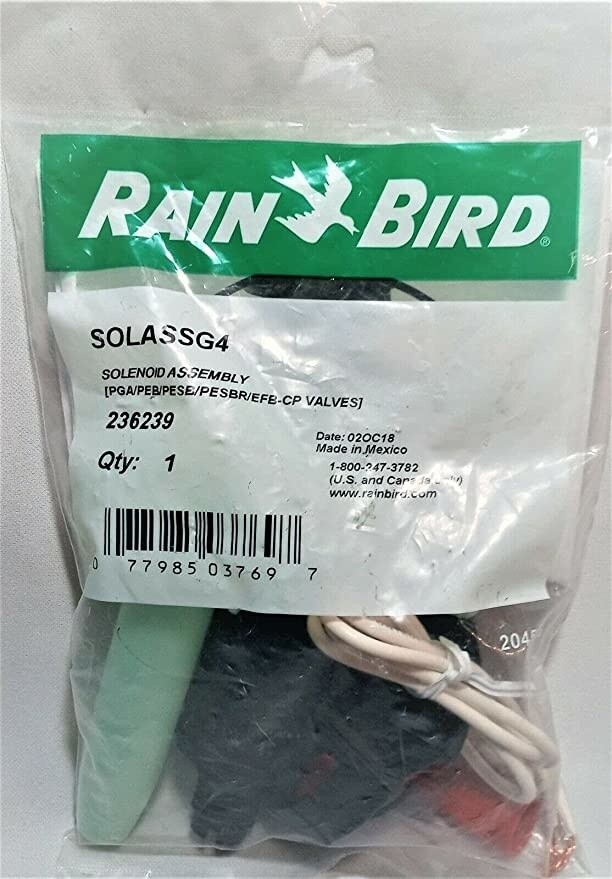 Rainbird G4 Solenoid Assy (236239)
