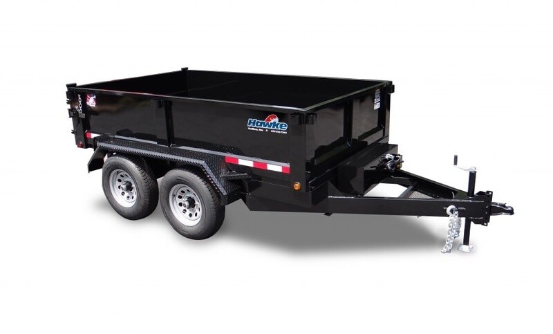 6x12 Hawke Dump Trailer