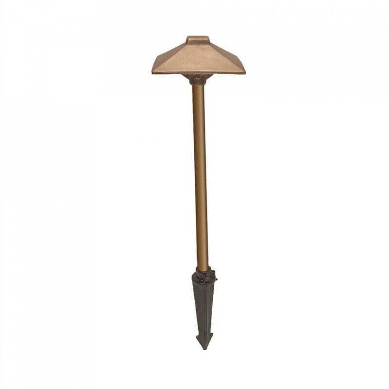 Cast Lighting Bronze Borneo Path Light Integrated 2-LED Source (CCPLBOB)