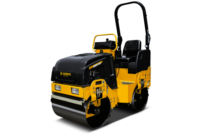BOMAG Double Drum Roller
