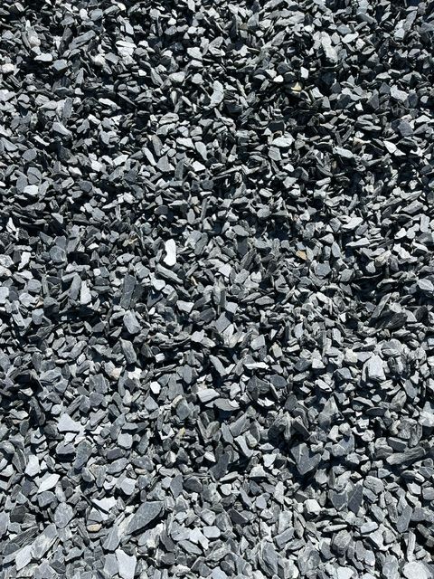 Black Slate Chips (PICK UP OR DELIVERY ONLY)