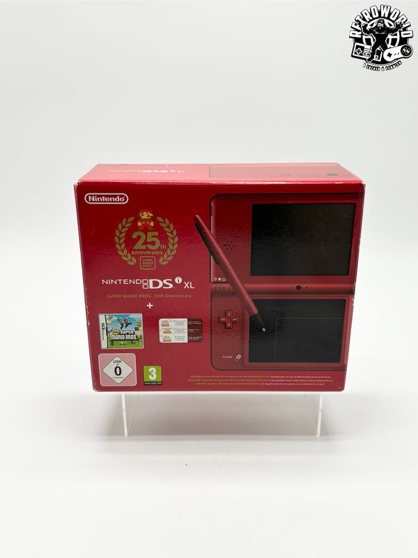 Nintendo DSi XL OVP Konsole rot Super Mario Bros. 25th Anniversary