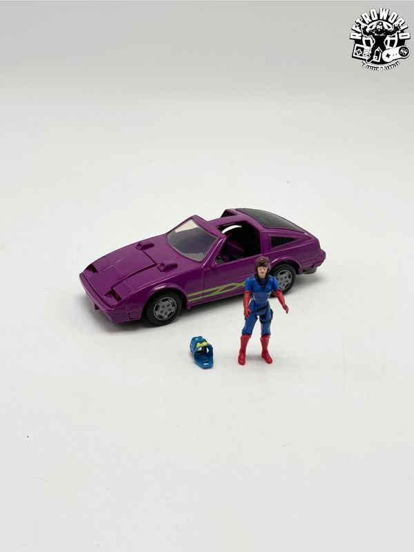 Kenner M.A.S.K. Figur Manta mit Vanessa Warfield 1987 Thailand