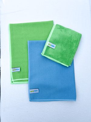 Ecorein combi droogdoeken 2 droogdoeken 1 schonmaakdoek