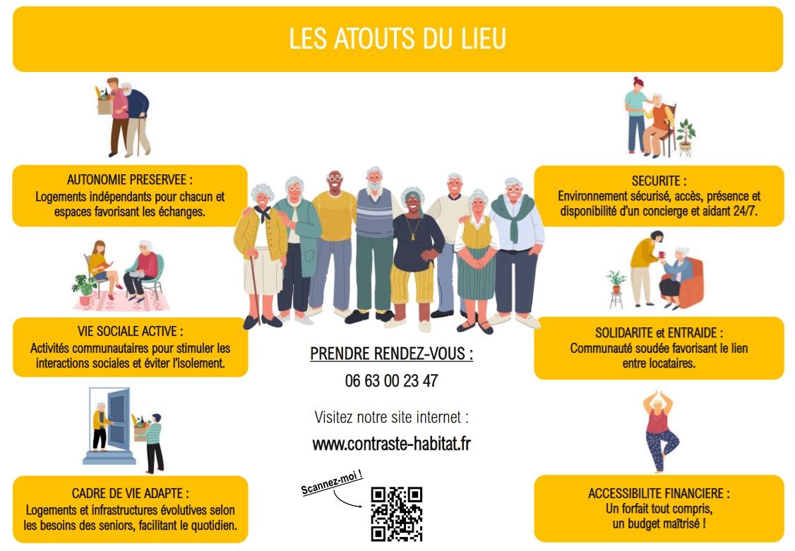 LOCATION T1- 33m² en Résidence séniors à Saint-Gaudens