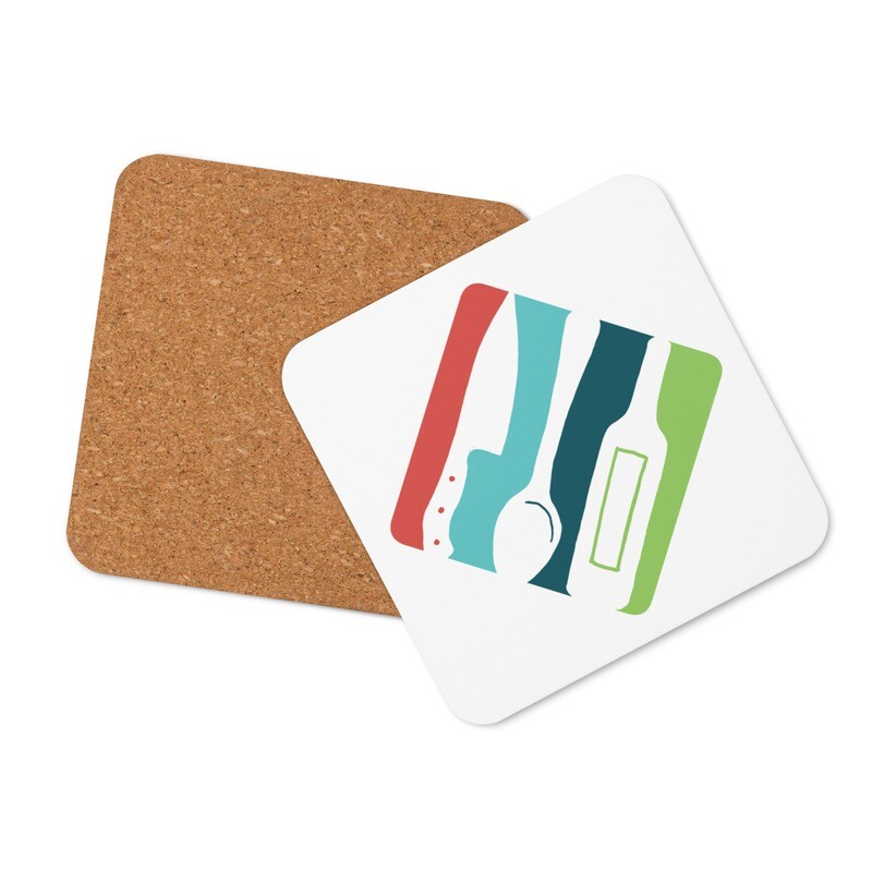 The Cola Cork-back Coaster