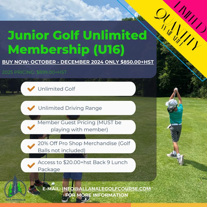 2025 Unlimited Junior Membership