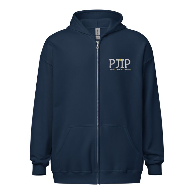 PJIP Unisex Logo LWS Zip Hoodie