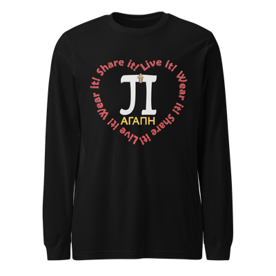 PJIP Agape Heart long sleeve shirt
