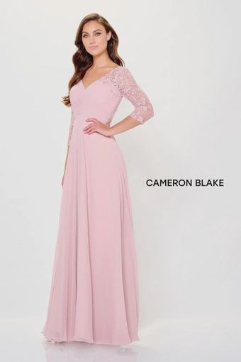 Petal pink Mother of the bride with sleeves (optional) cb3239