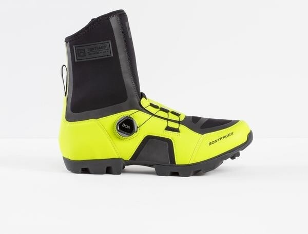 Souliers isolés Bontrager JFW Winter ( compatible SPD ) - Jaune ( Radioactive yellow )