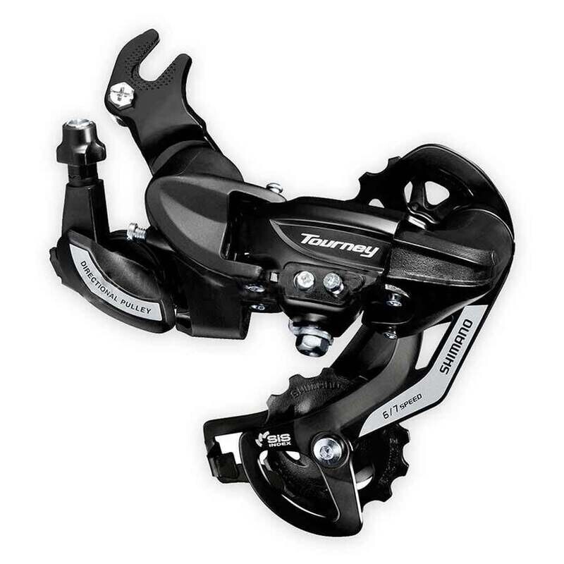 Der. arr. Shimano Tourney RD-TY500 6 vit / 7 vit / 8 vit attache a l essieu - Noir