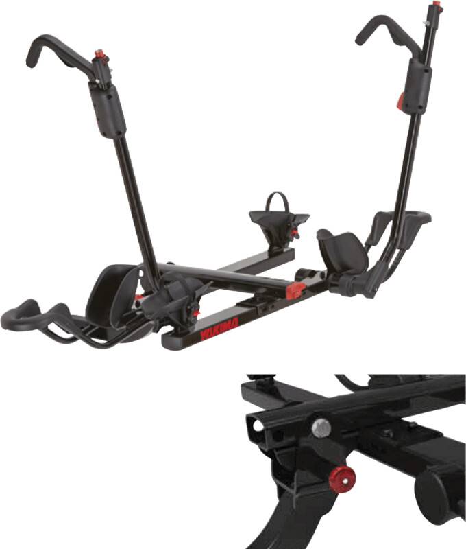 Support a velo yakima Hold up - 2 velos - Hitch 1.25po