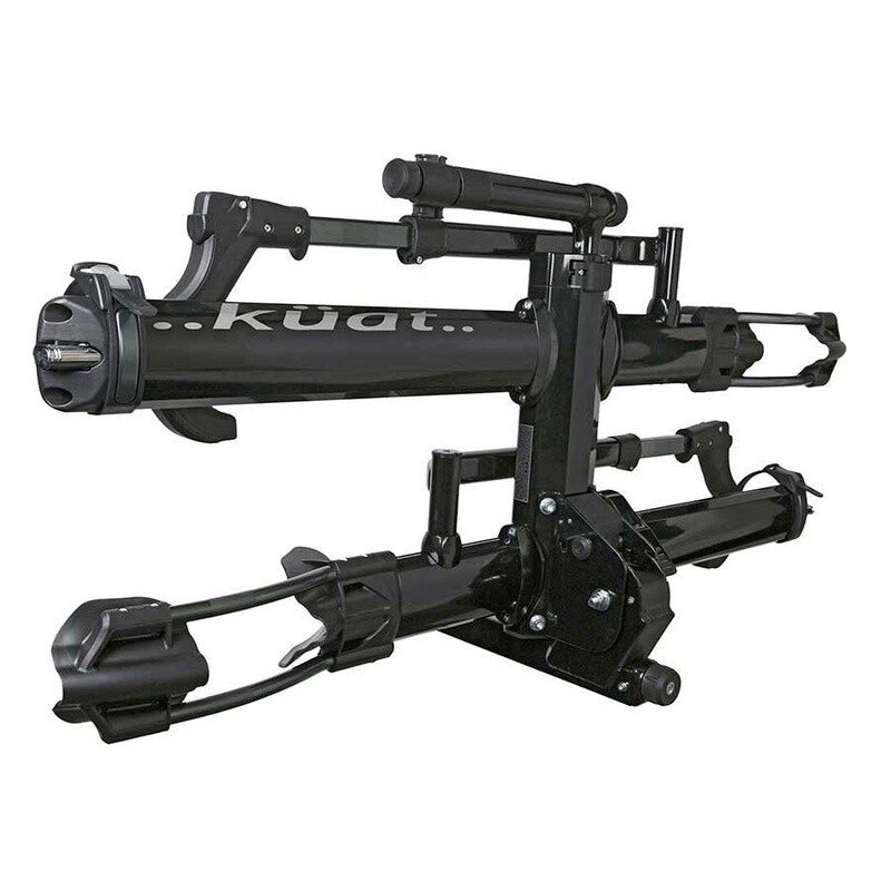 Support a velo Kuat NV 2.0 pour atach. remorque 2 po ( capacite 2 velos ) - Noir metalique et chrome