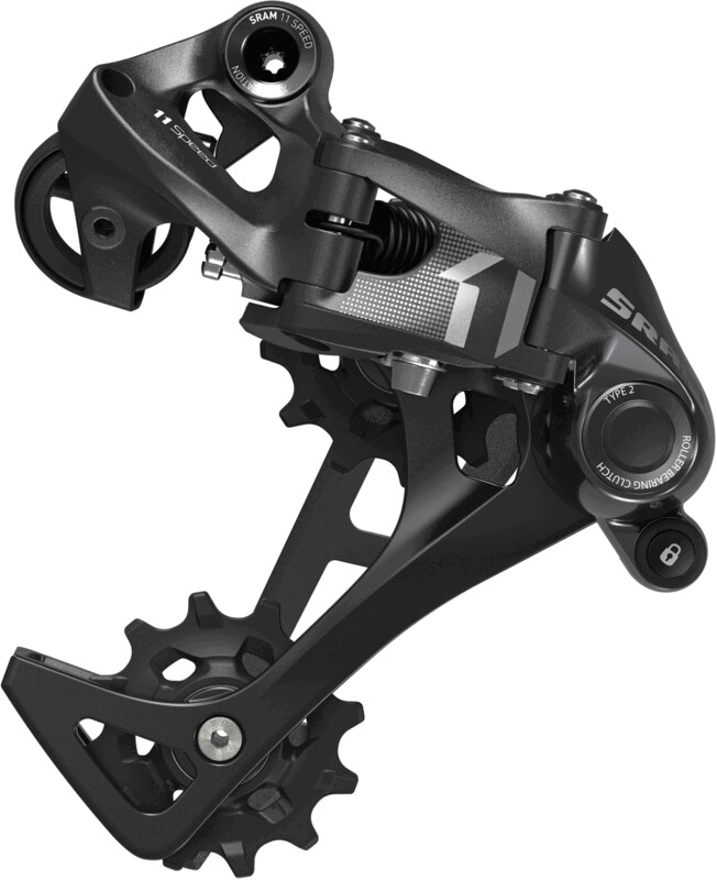 Derailleur arriere SRAM X1 11vit type 2.1 - Noir - Cage longue Derailleur arriere SRAM X1 11vit type 2.1 - Noir - Cage longue