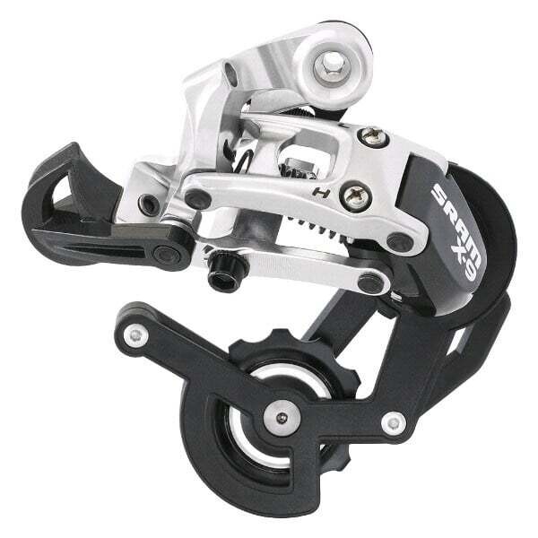 Derailleur arr. Sram X9 - Cage Courte - Silver