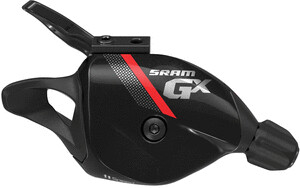 Manette de vitesse Sram GX Trigger 11vit - Noir et rouge