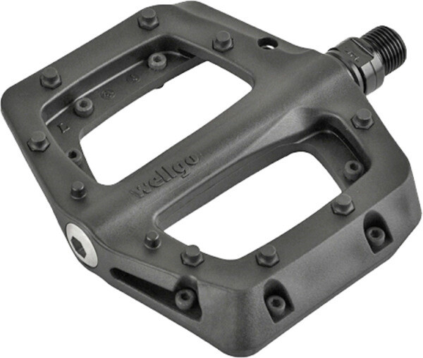 Pedales platefrome Wellgo B311 en resine - Noir Pedales platefrome Wellgo B311 en resine - Noir
