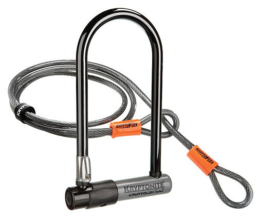 Cadenas Kryptonite KryptoLok STD avec cable 4 pied
