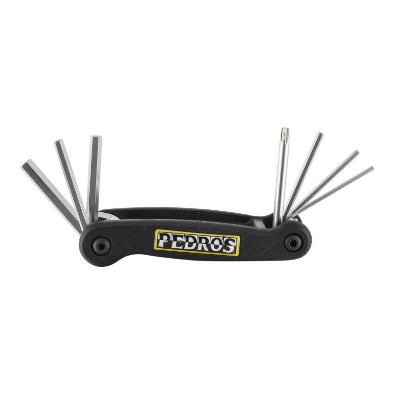 Outil multiple Pedros Folding hex set